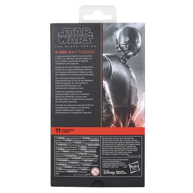 Figura de Acción Star Wars Black Series Andor K-2SO (Kay-Tuesso)-3