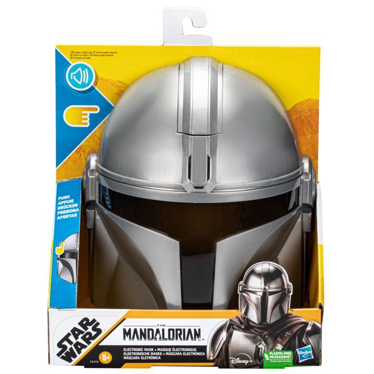 Máscara Electrónica Star Wars Mandalorian-0