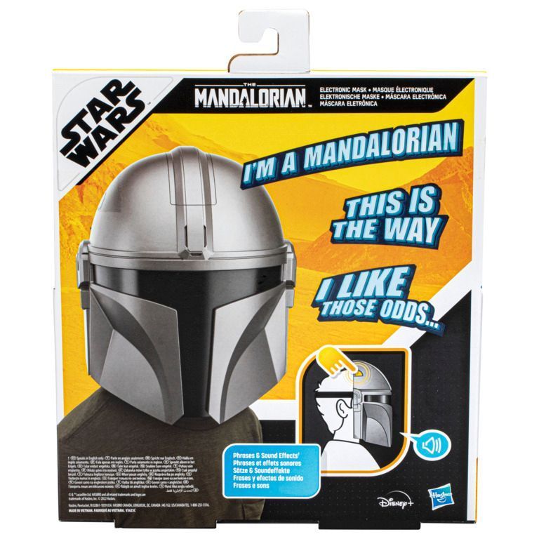 Máscara Electrónica Star Wars Mandalorian-1