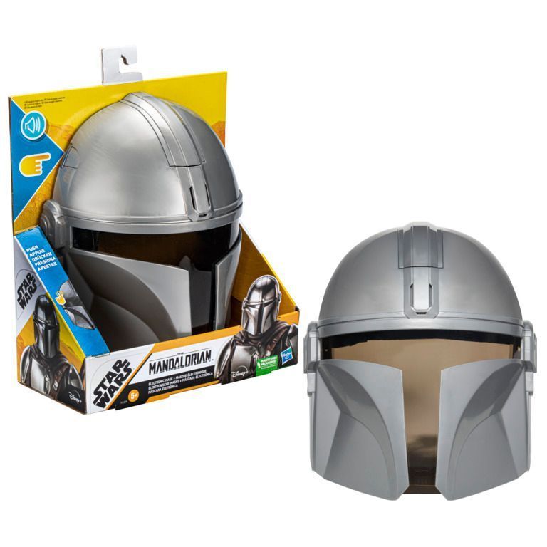 Máscara Electrónica Star Wars Mandalorian-2