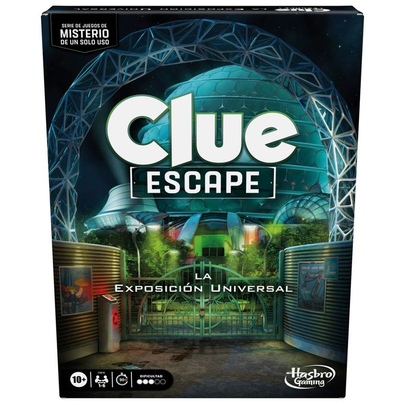 Juego de Mesa Hasbro Gaming Clue Escape La Exposición Universal-0