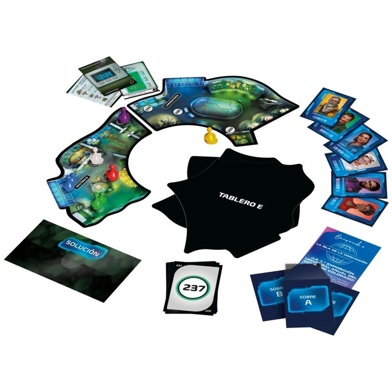 Juego de Mesa Hasbro Gaming Clue Escape La Exposición Universal-1