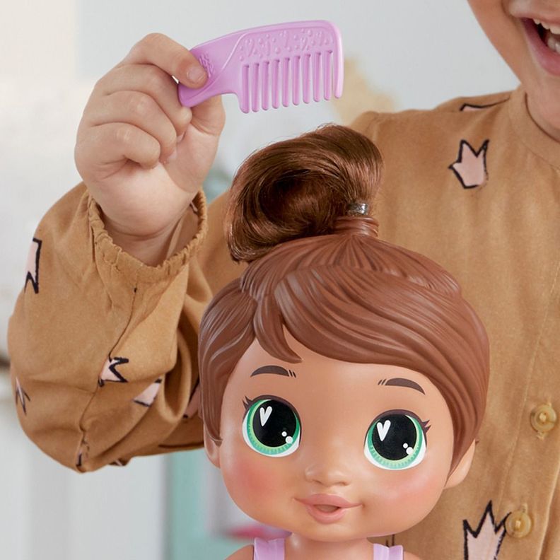 Muñeca Baby Alive Burbujas Relajantes Sophia Sparkle Cabello Castaño-7
