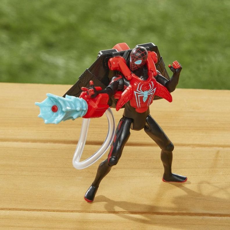 Figura de Acción Spiderman Epic Hero Series Web Splashers Miles Morales-6