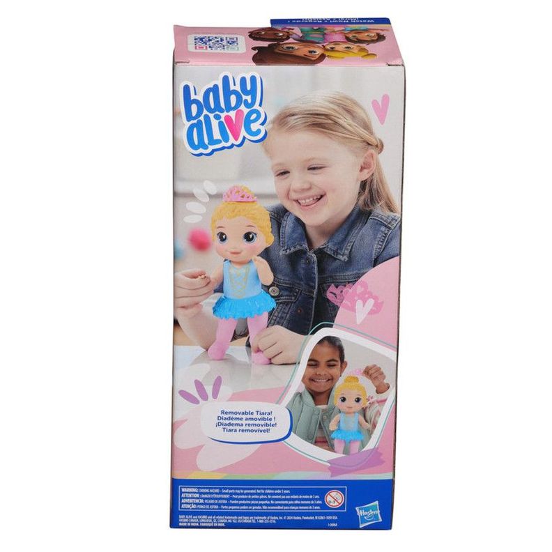 Muñeca Baby Alive Princesa Bailarina Cabello Rubio-2