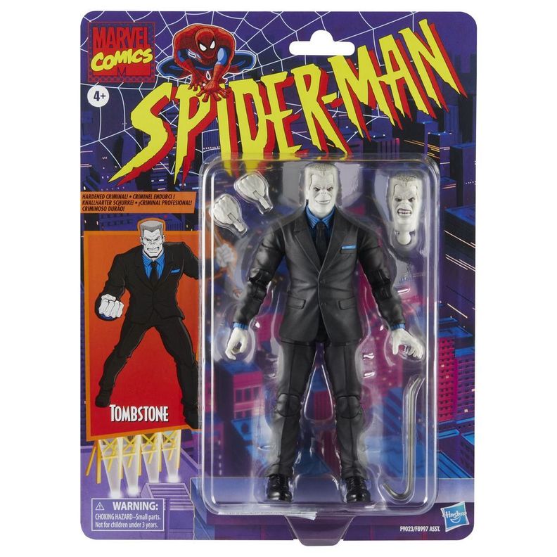 Figura de Acción Spiderman Legends Series Tombstone-1