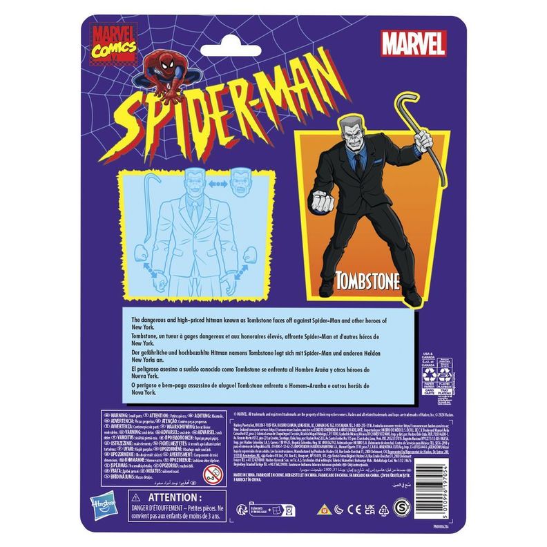 Figura de Acción Spiderman Legends Series Tombstone-3