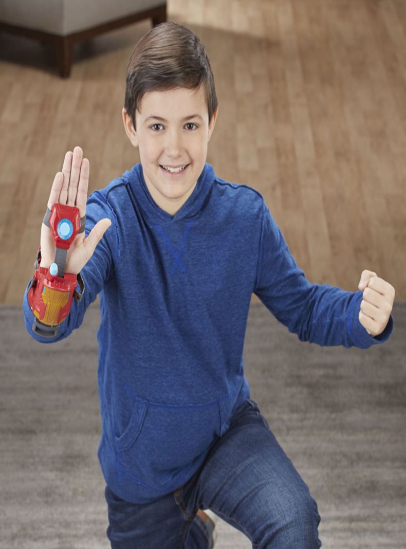 Lanzador Marvel Avengers Nerf Repulsor Iron Man-3
