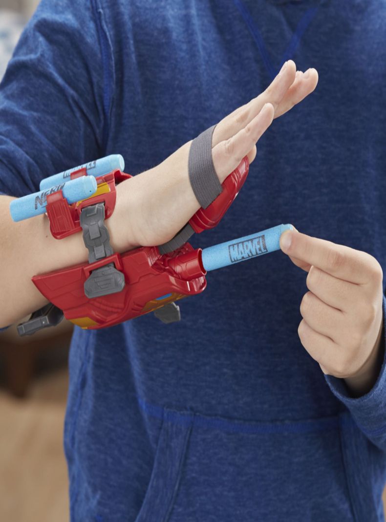 Lanzador Marvel Avengers Nerf Repulsor Iron Man-4