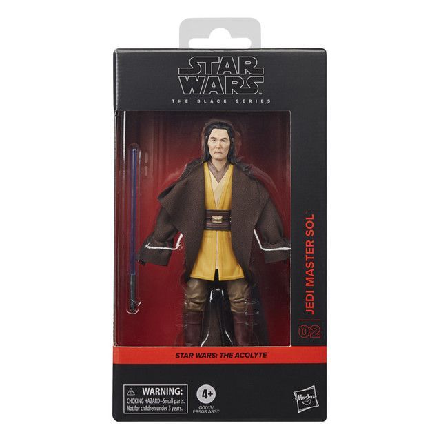 Figura de Acción  Star Wars The Black Series The Acolyte Jedi Master Sol-1