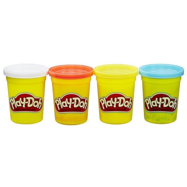 Play-Doh Set 4 Colores Clasicos, Latas De 112 Gr