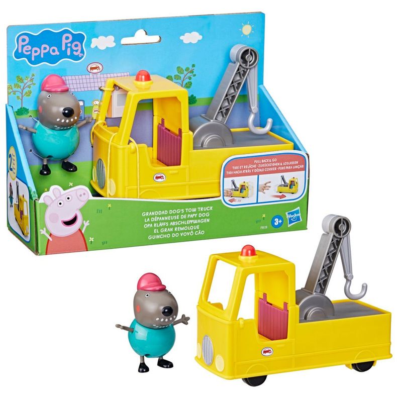 Muñeca Peppa Pig El Gran Remolque del Abuelo Perro-1