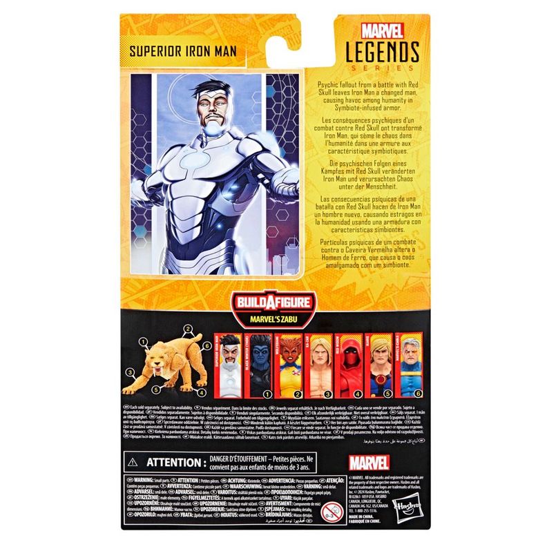 Figura de Acción Marvel Legends Series Superior Iron Man-3