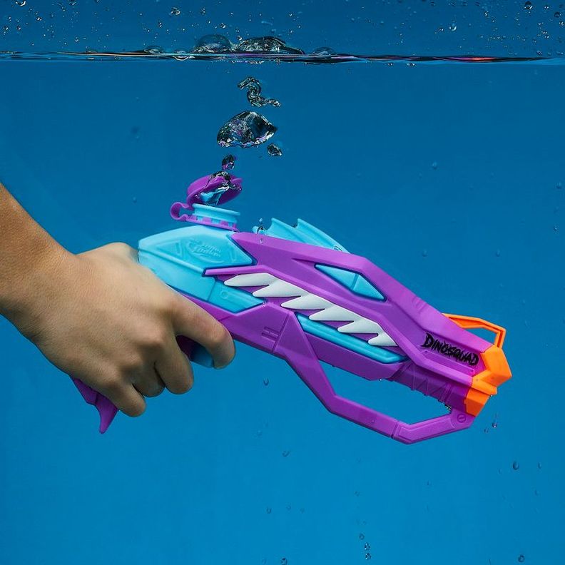 Lanzador de Agua Super Soaker Dinosquad Set Doble Raptor-Surge-4