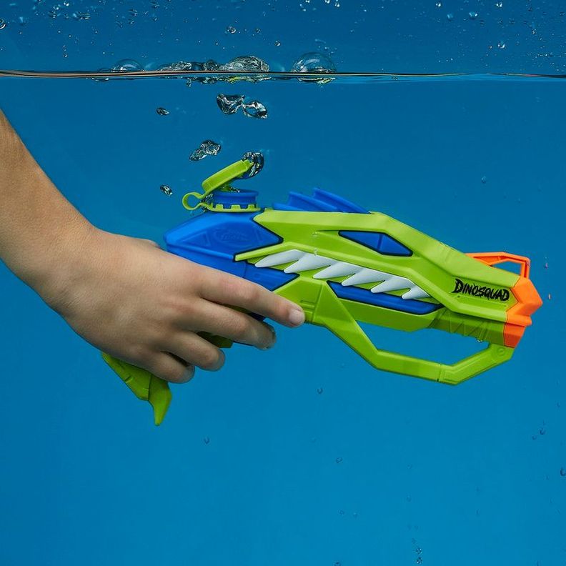 Lanzador de Agua Super Soaker Dinosquad Set Doble Raptor-Surge-5