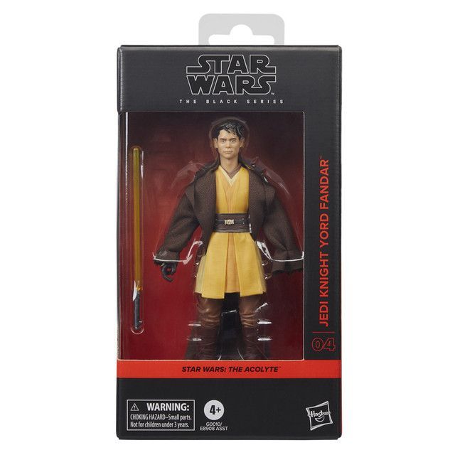 Figura de Acción  Star Wars The Black Series The Acolyte Jedi Knight Yord Fandar-1