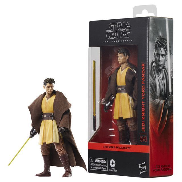 Figura de Acción  Star Wars The Black Series The Acolyte Jedi Knight Yord Fandar-2