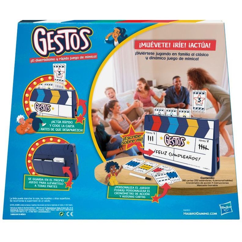Juego de Mesa Hasbro Gaming Gestos-2