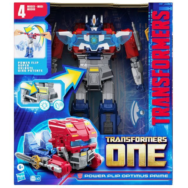 Figura de Acción Transformers One Power Flip Optimus Prime (Orion Pax)-1