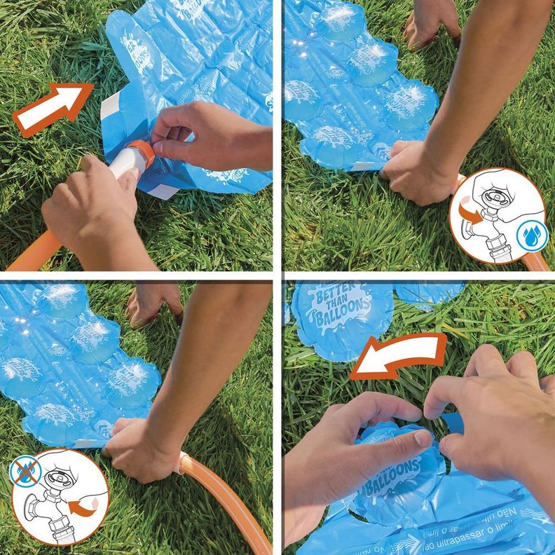 Cápsulas de Agua Nerf Better Than Balloons 228 Unidades-4