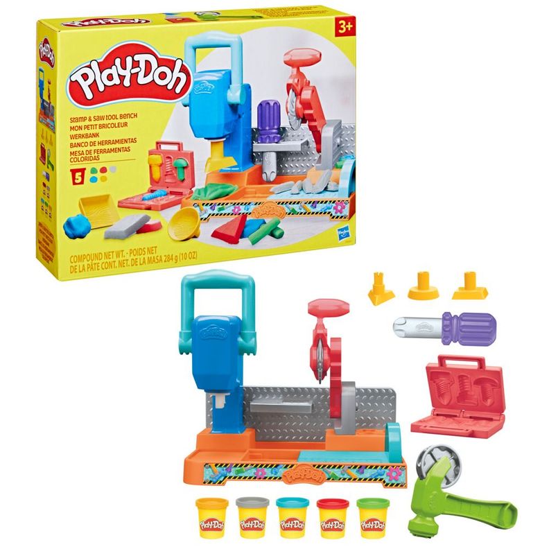 Masas y Plastilinas Play Doh Banco de Herramientas-2