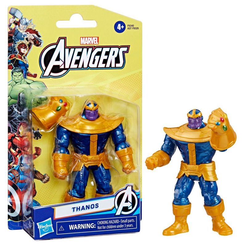 Figura de Acción Marvel Avengers Epic Hero Series Deluxe Thanos-1