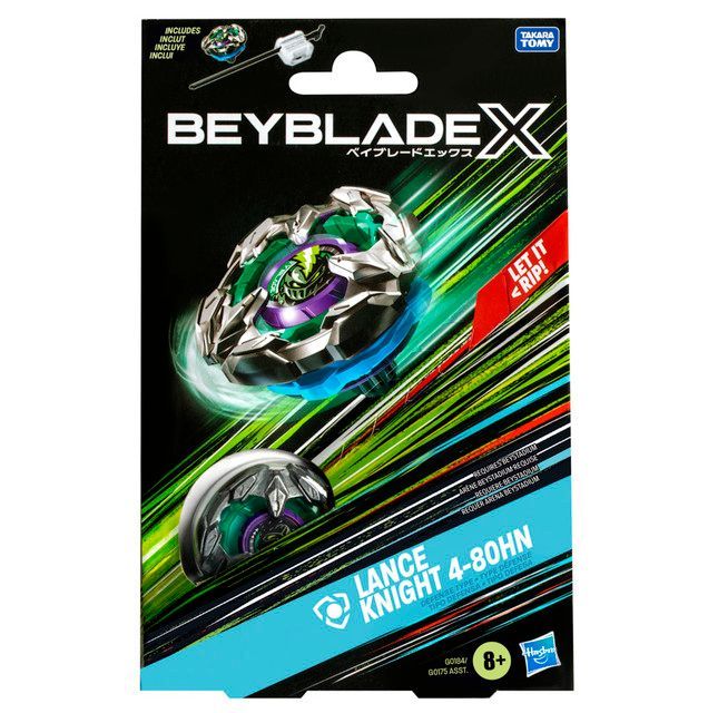 Trompo Beyblade X Kit inicial Lance Knight 4-80HN-1