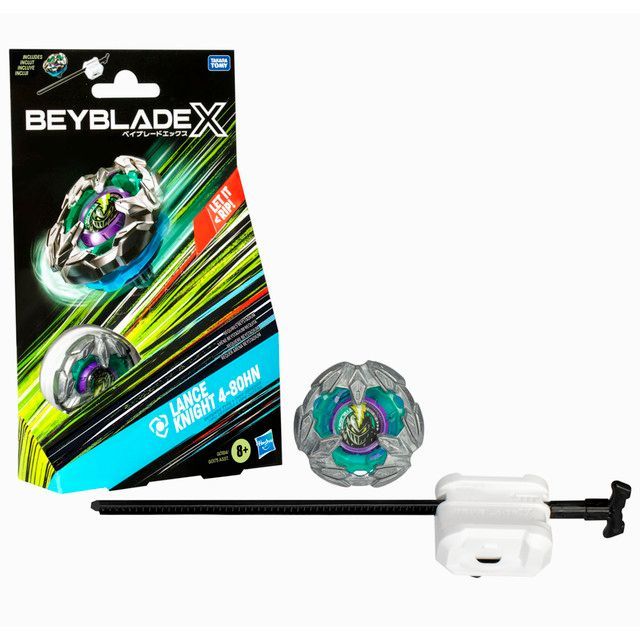 Trompo Beyblade X Kit inicial Lance Knight 4-80HN-2