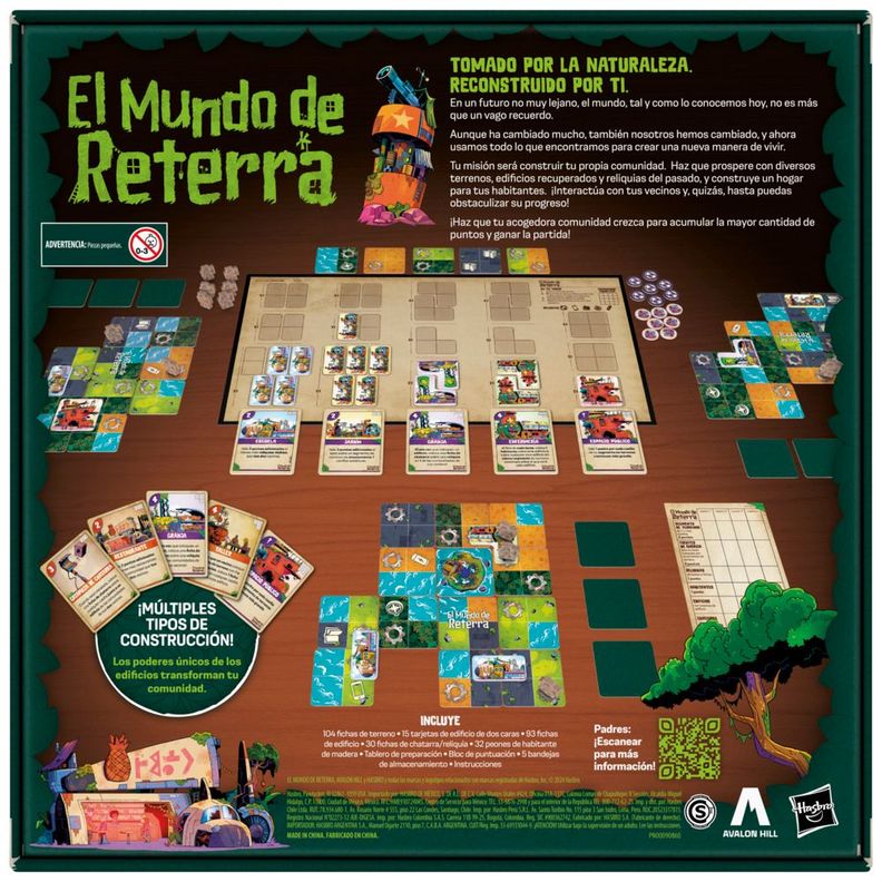 Juego de Mesa Hasbro Gaming El Mundo de Reterra-3