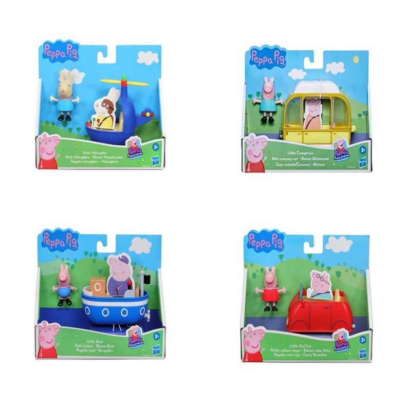 Muñeca Peppa Pig Pequeños Vehículos Surtido