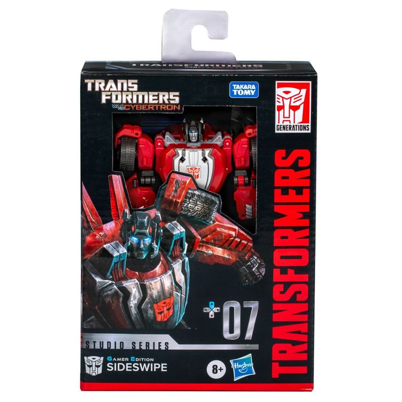 Figura de Acción Transformers Studio Series War for Cybertron Deluxe Sideswipe-2