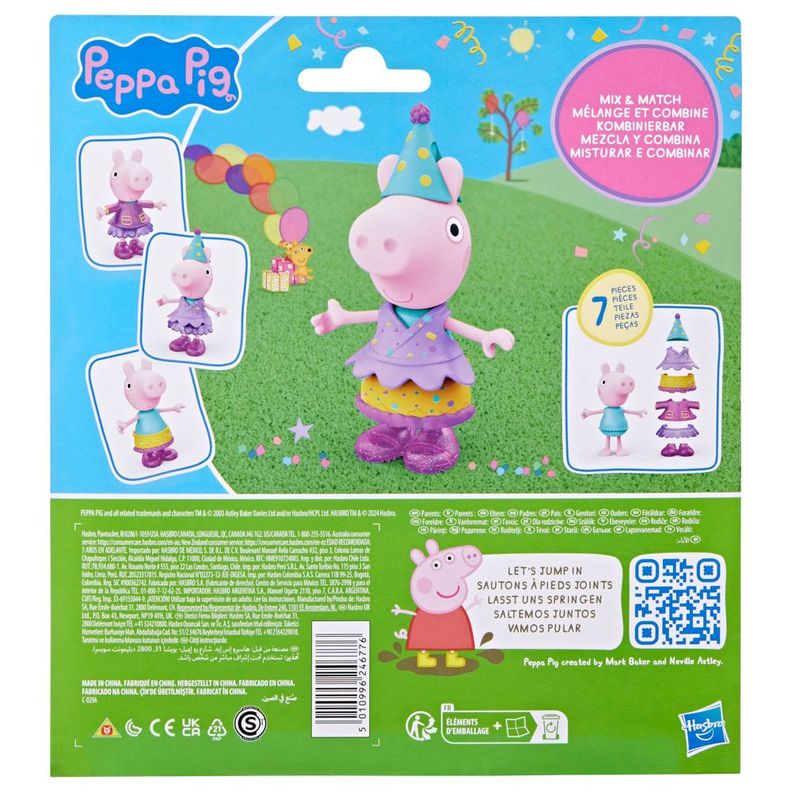Muñeca Peppa Pig Estilos de Fiesta-3