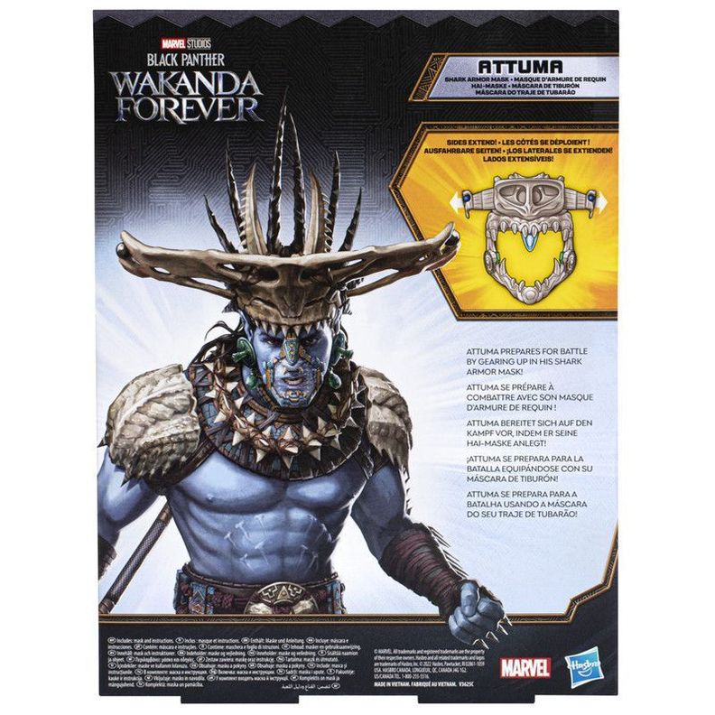 Máscara Tiburón Black Panther Wakanda Attuma-3