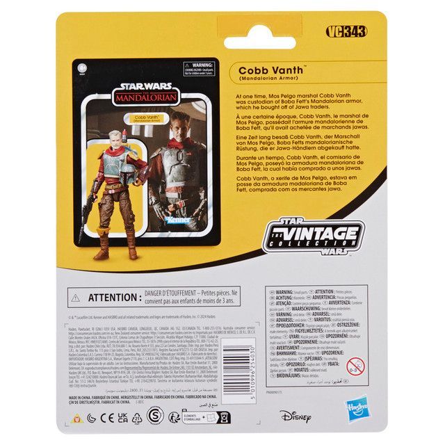 Figura de Acción Star Wars Vintage The Mandalorian Cobb Vanth (Mandalorian Armor)-3