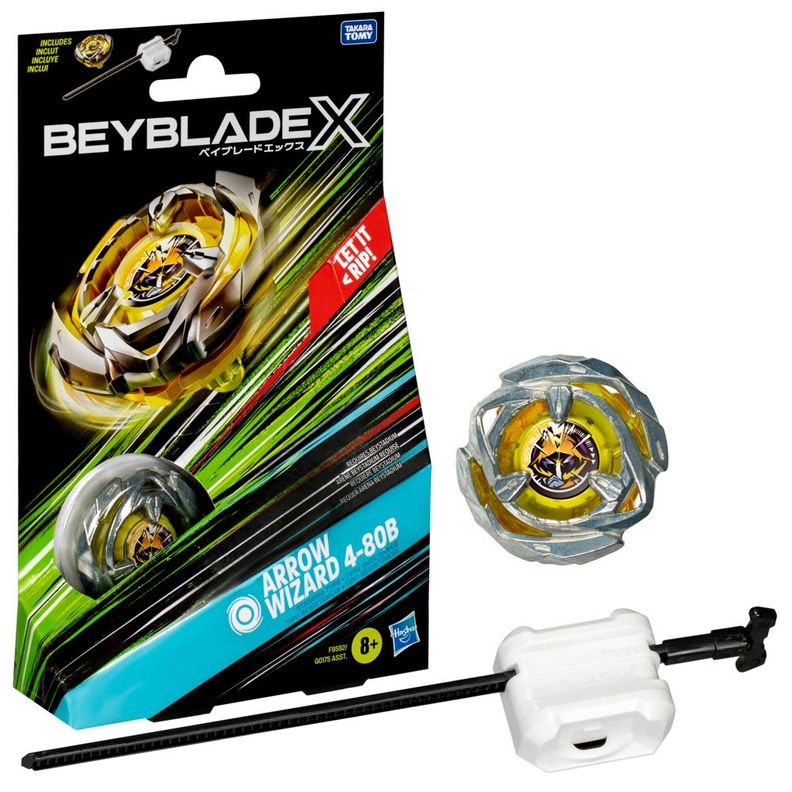 Trompo Beyblade X Kit Inicial Arrow Wizard 4-80B-2
