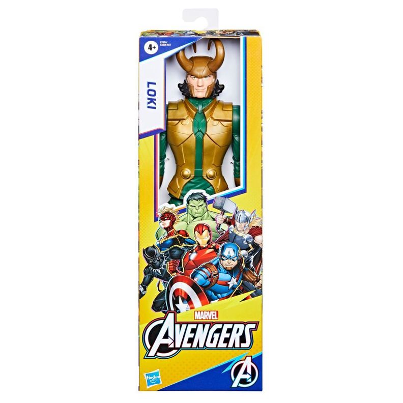 Figura de Acción Marvel Avengers Titan Hero Series Blast Gear Loki-0
