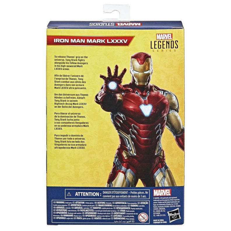 Figura de Acción Marvel Legends Series Iron Man Mark LXXXV-3