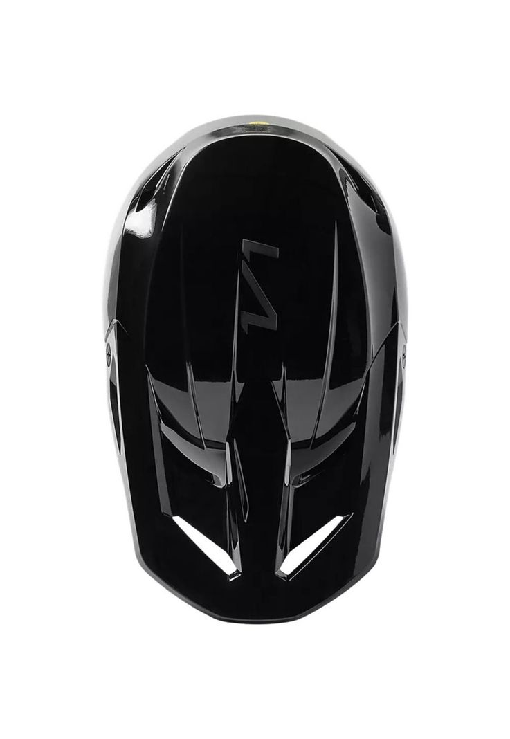 Casco Moto V1 Solid Negro Fox-3