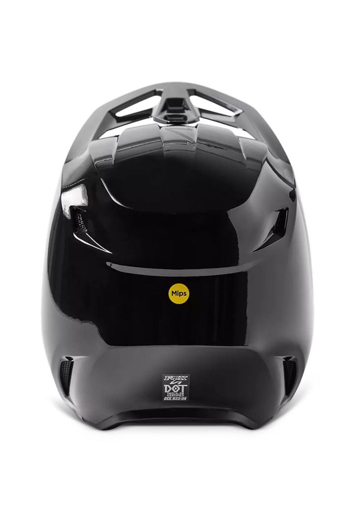 Casco Moto V1 Solid Negro Fox-5