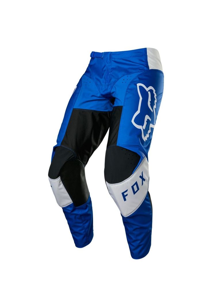 Pantalon Moto Niño 180 Lux Azul Fox-1