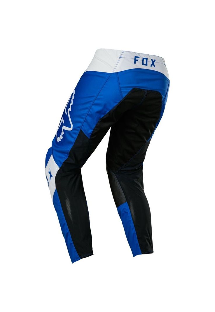 Pantalon Moto Niño 180 Lux Azul Fox-2