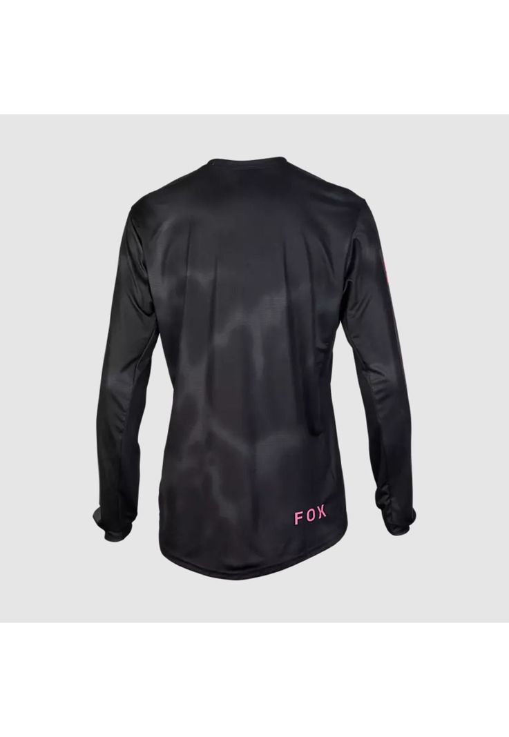 Polera Bicicleta Ranger Taunt Manga Larga Negro Fox-1