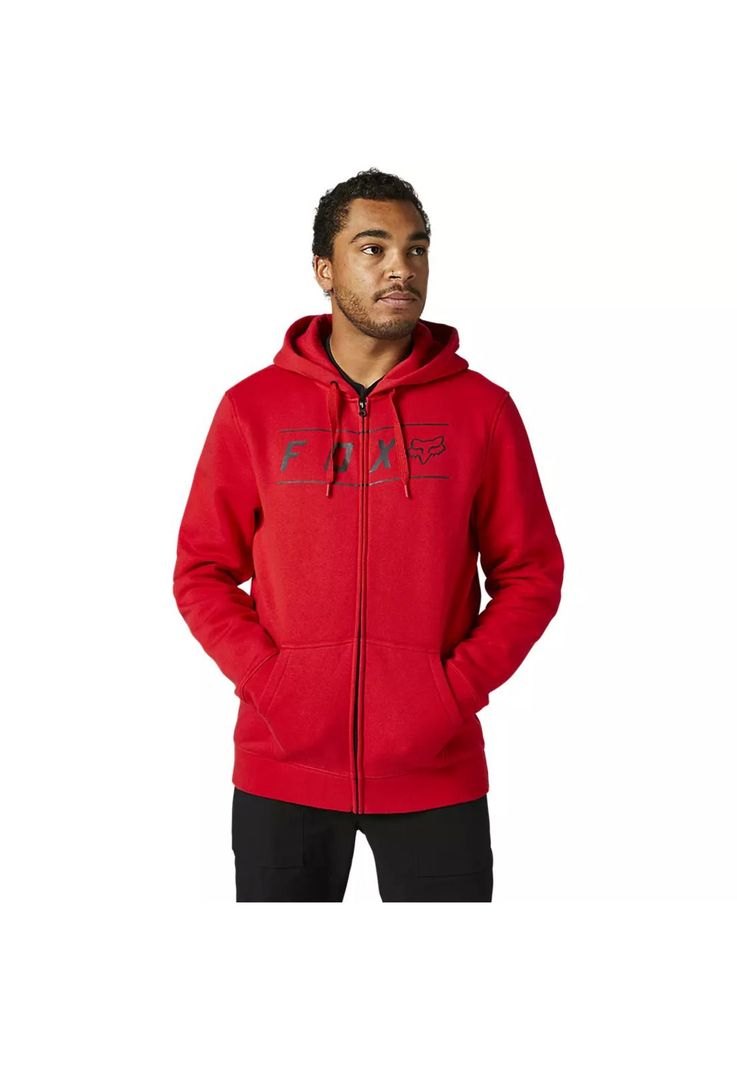 Poleron Lifestyle Pinnacle Zip Rojo Fox-0