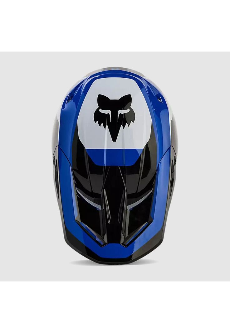 Casco Moto V1 Nitro Azul Fox-3