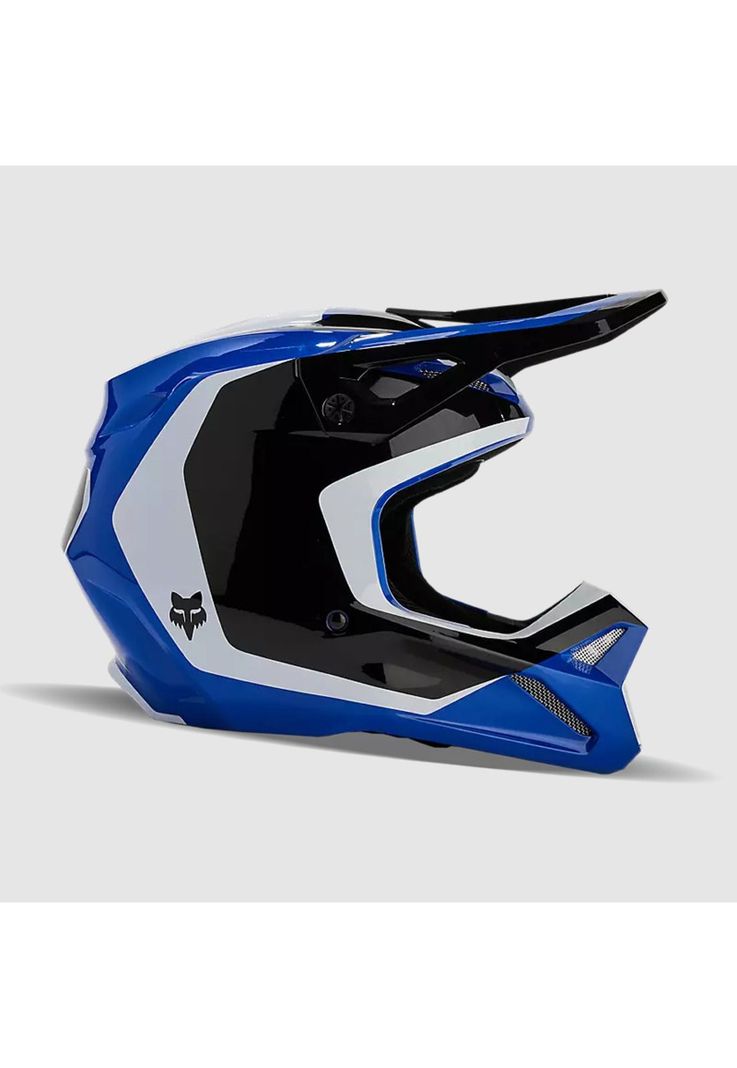 Casco Moto V1 Nitro Azul Fox-1