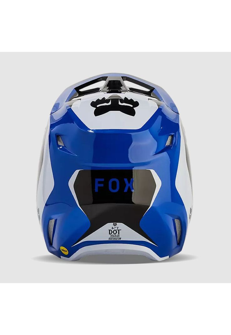 Casco Moto V1 Nitro Azul Fox-4