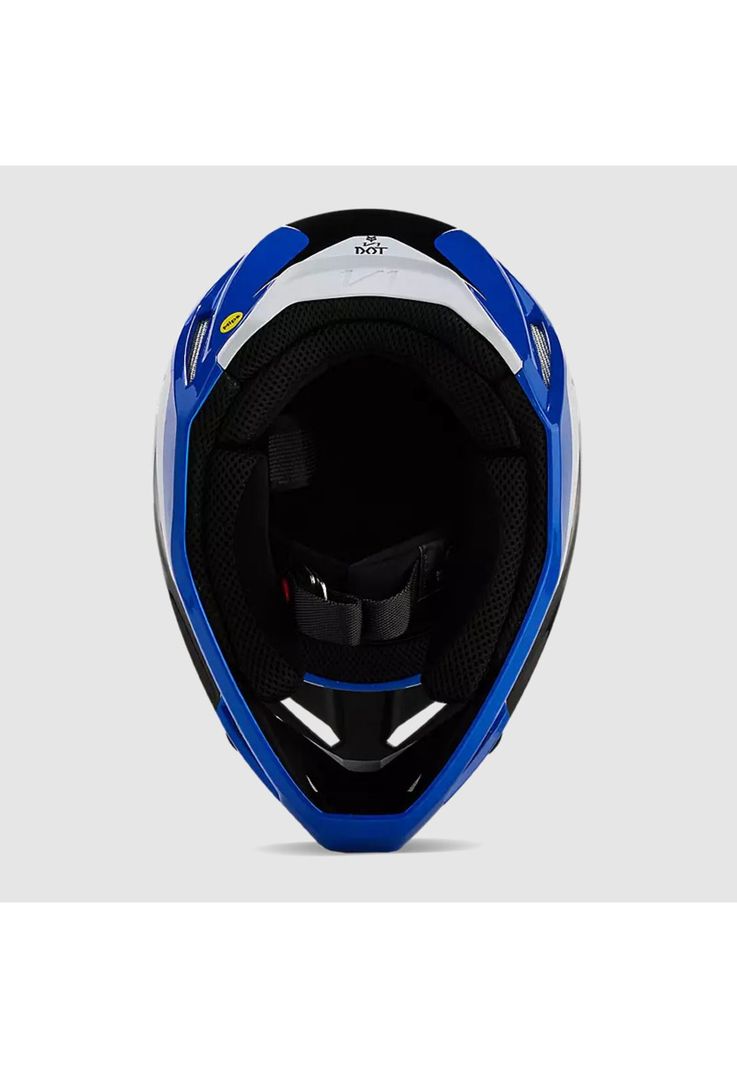 Casco Moto V1 Nitro Azul Fox-5