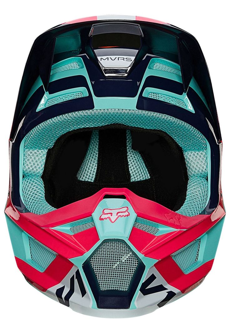 Casco Moto V1 Niño Voke Aqua Fox-4