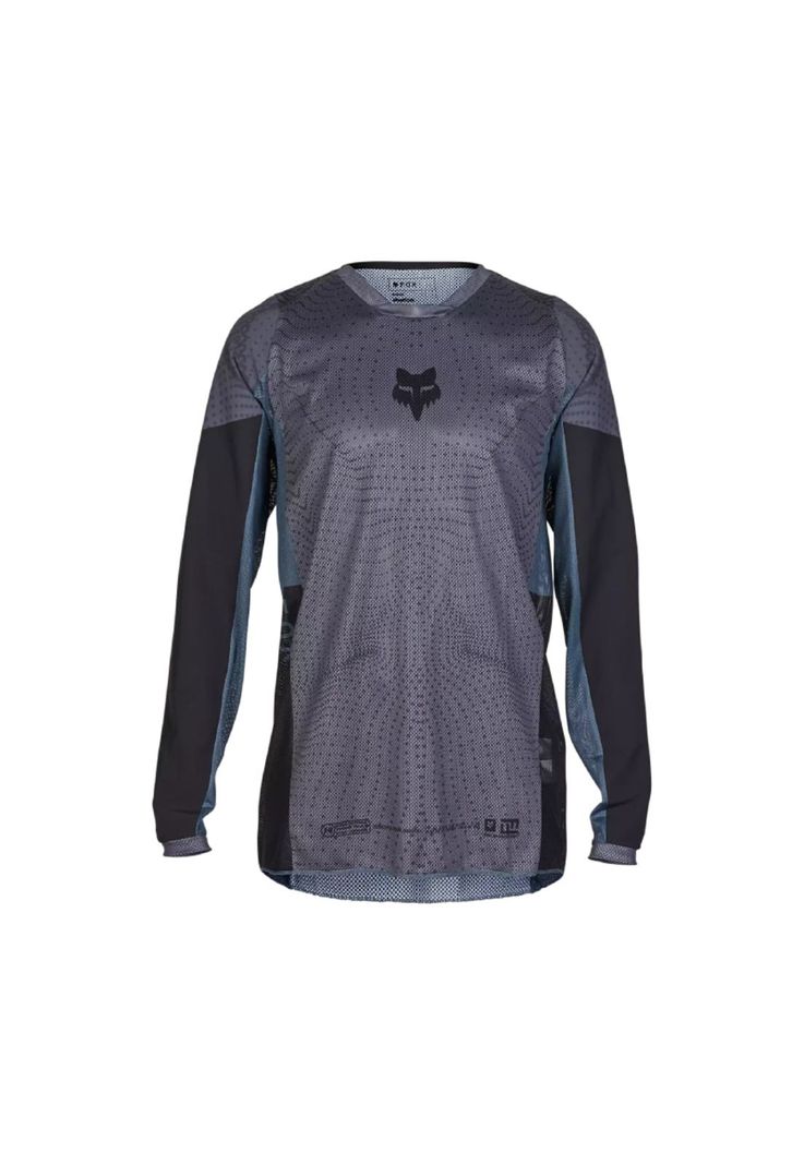 Polera Moto Ranger Air Offroad Gris Oscuro Fox-0