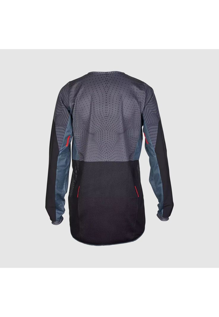 Polera Moto Ranger Air Offroad Gris Oscuro Fox-1